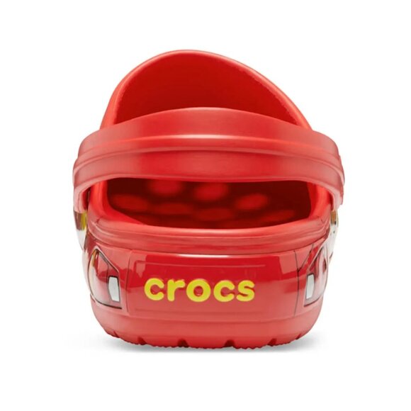 Crocs X Disney Pixar Lightning McQueen Adults Clog Shoes Size 11 Mens Red Rubber - Picture 3 of 5